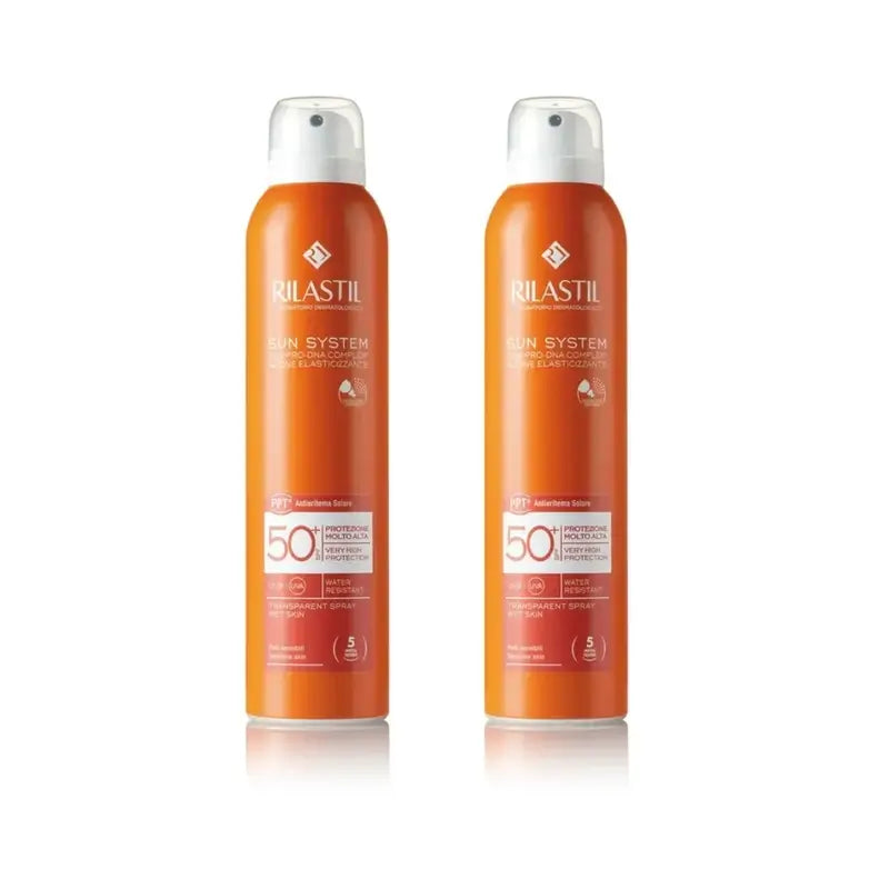 Rilastil Sun System SPF 50+ läpinäkyvä suihke, 2 x 200 ml