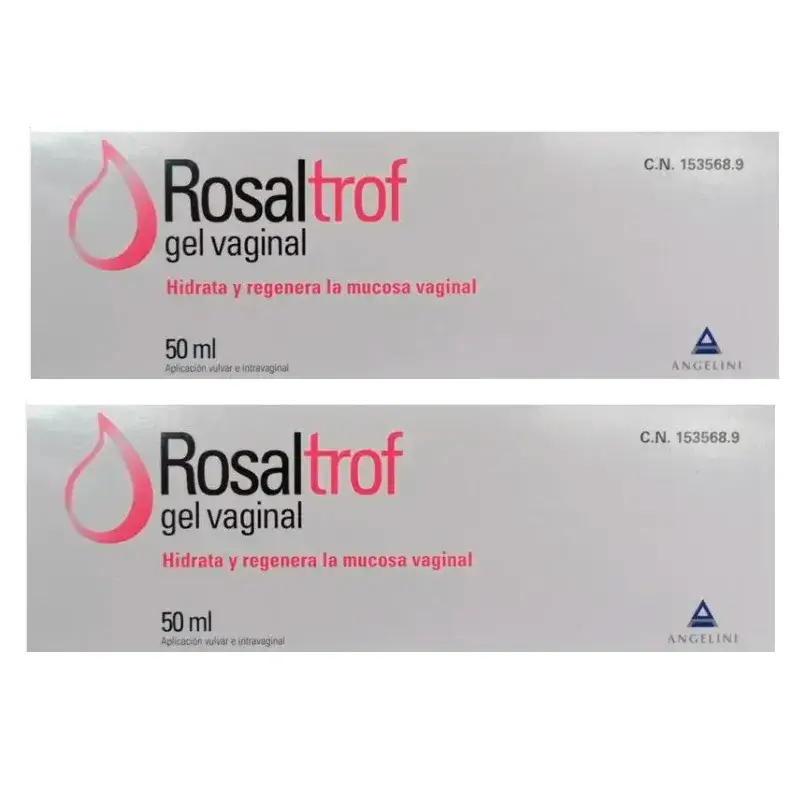 Rosaltrof-emätingeeli, 2 x 50 ml:n pakkaus