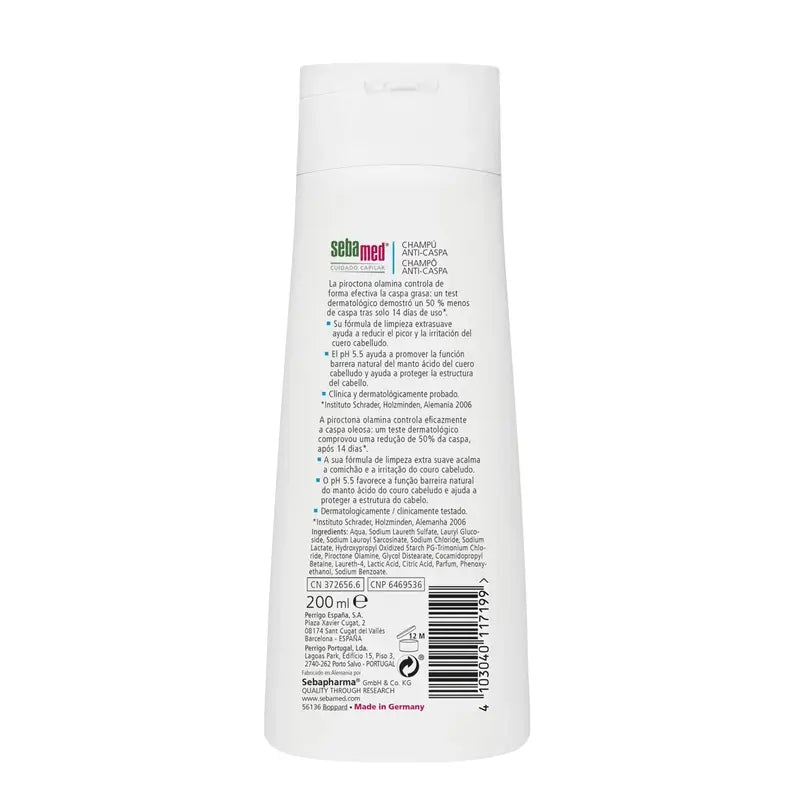 SEBAMED Hilseentorjuntashampoo 200 ml