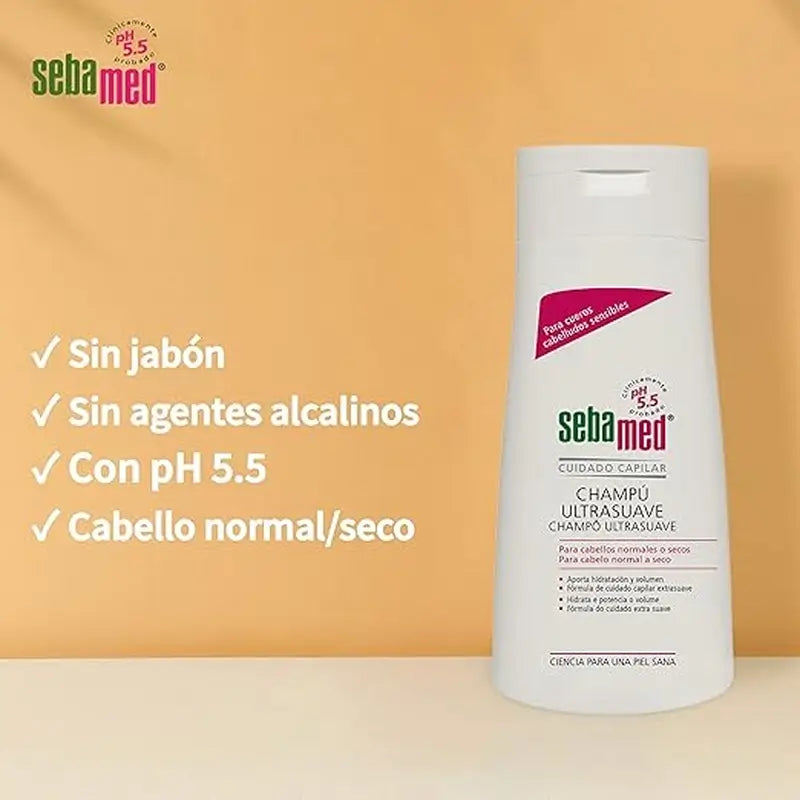 SEBAMED Erittäin hellävarainen shampo 400 ml