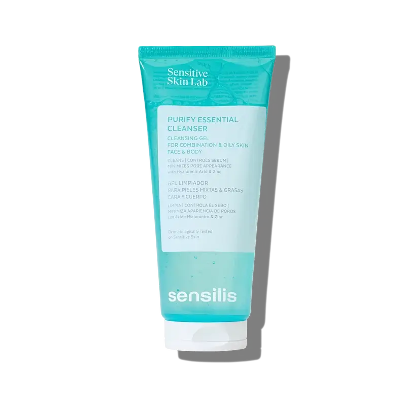 Sensilis kasvojen puhdistusaine Purify Essential Cleanser 200 ml