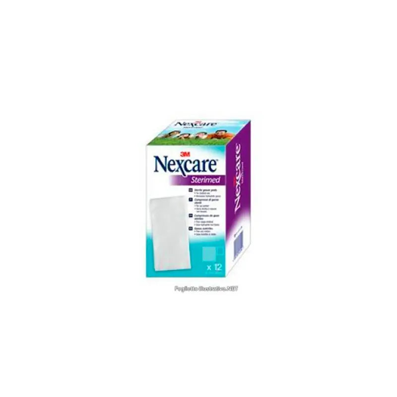 3M Sterimed Soft Sterile Gauze Sterile Gauze Pads 18X40Cm , 12 units