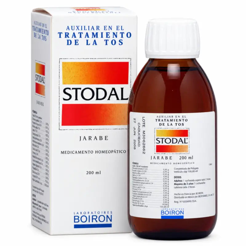 BOIRON Stodal -siirappi 200 ml