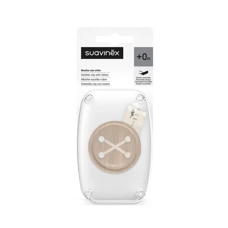 Suavinex-tuttipidike +0 kuukautta Wild&Free, beige