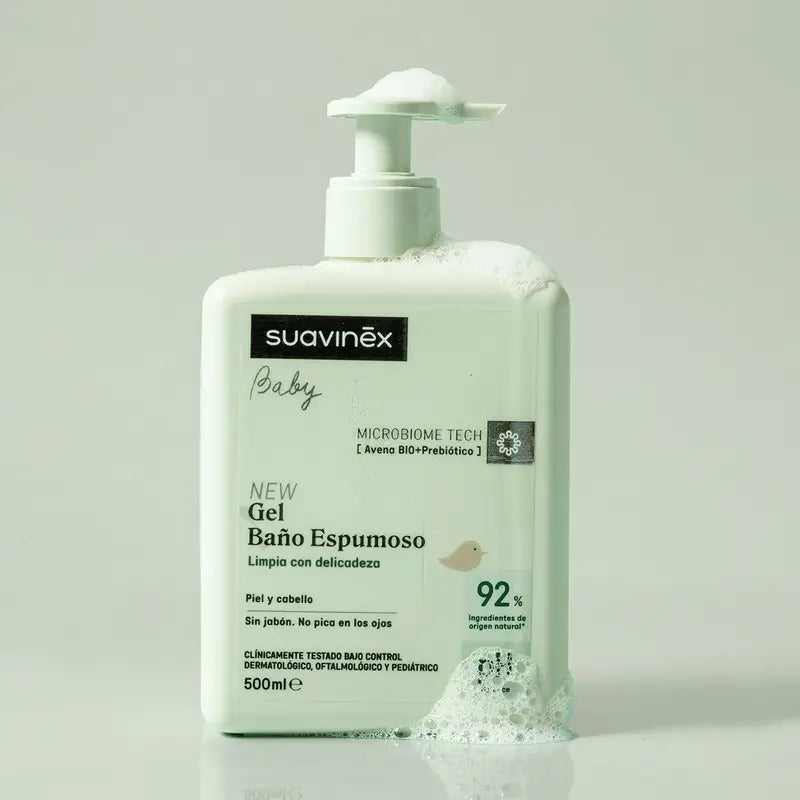 Suavinex Gel – Vauvojen vaahtokylpy, 500 ml