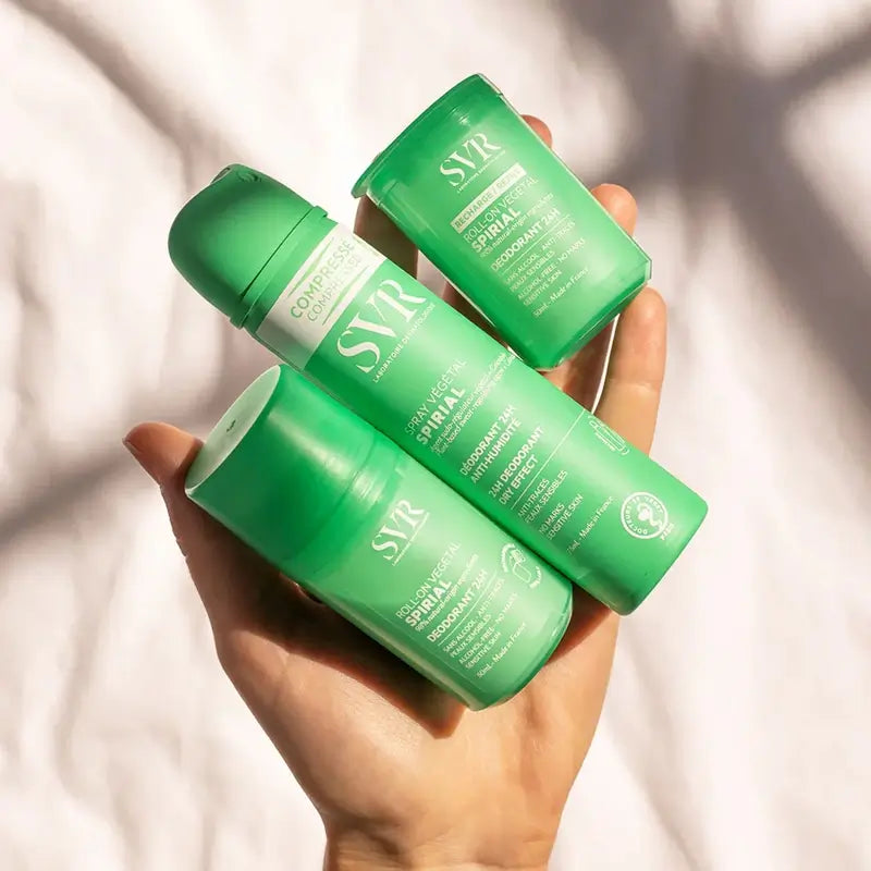 SVR Spirial Vegetal Hikoilua estävä deodoranttisuihke, 75 ml