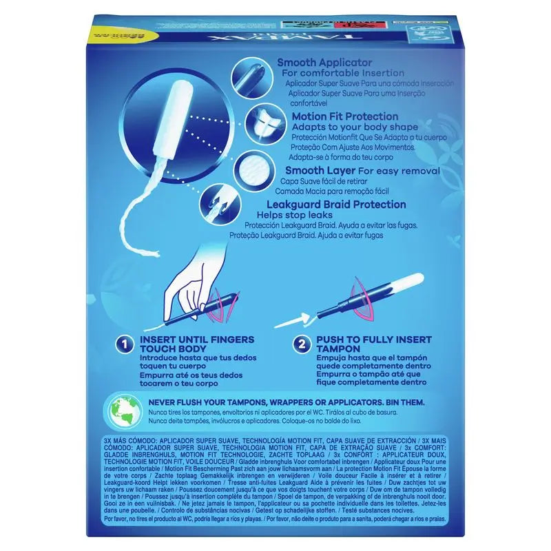 Tampax Pearl Regular -tamponit sovittimella, 24 kpl