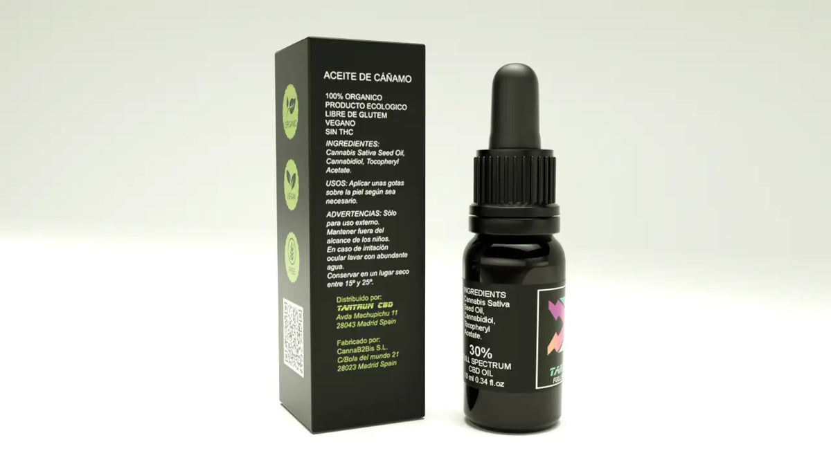 Tantrum Full Spectrum CBD-öljy 30 % Hso, 10 ml