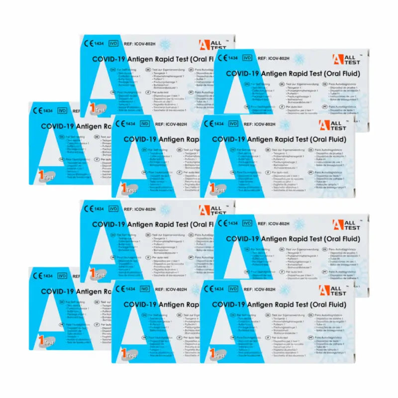 Covid-19-antigeenipikatesti (sylki) – 10 kpl – All Test