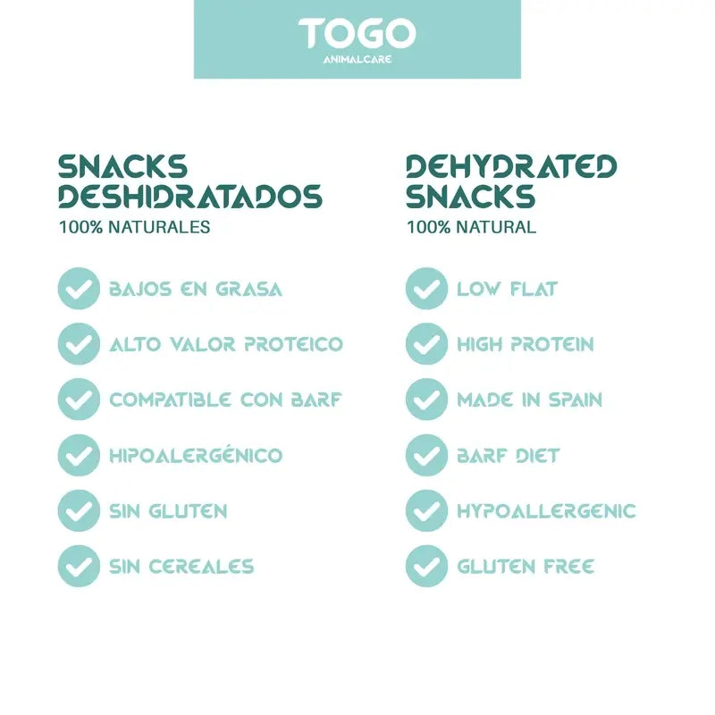 Togo Snack Natural Kuivatut sardellit, 1 kpl