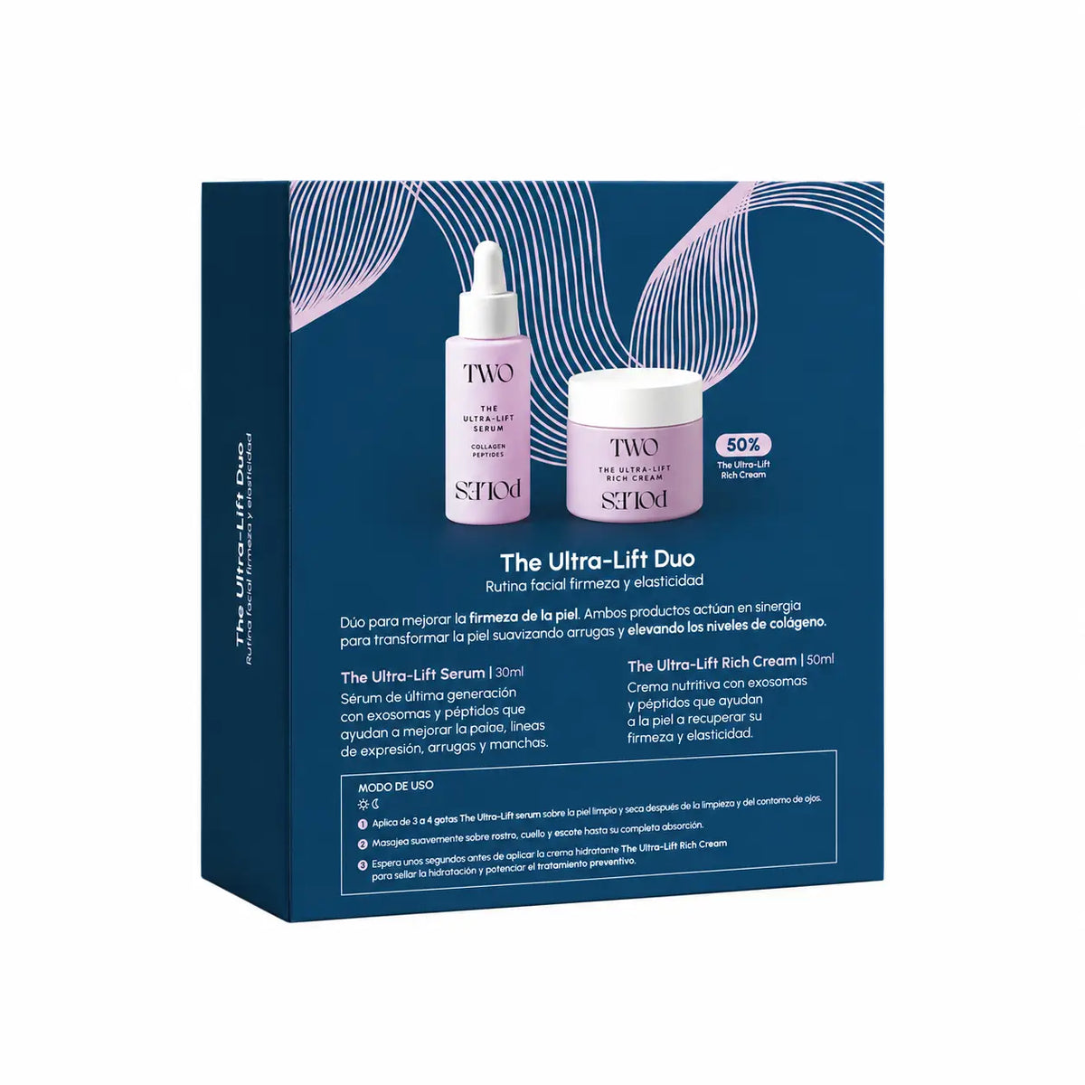 Two Poles Pack Ultra-Lift Duo -seerumi ja -voide, 80 ml