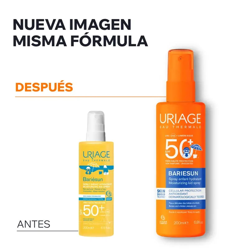 Uriage Bariésun -aurinkosuojasuihke lapsille SPF 50+ 200 ml
