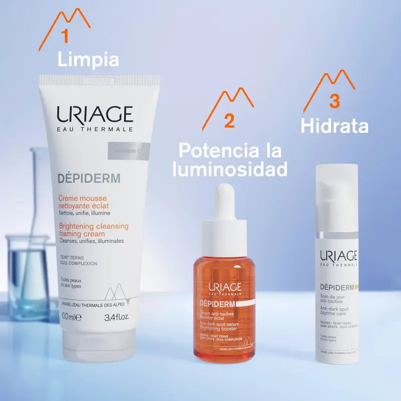 Uriage Dépiderm Kirkastava puhdistusvaahto 100 ml