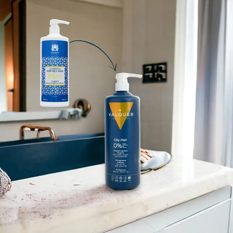 Valquer Hair Care rasvaisuutta säätelevä shampoo, 400 ml