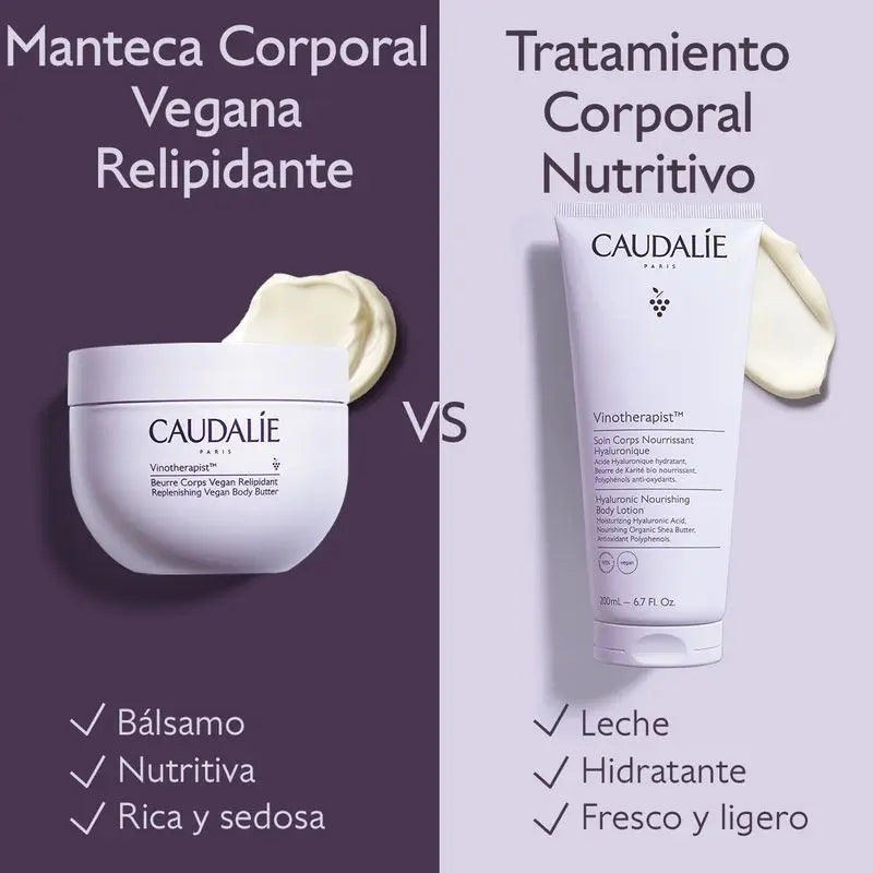 Caudalie Vinotherapist vegaaninen, lipidejä palauttava vartalovoide 250 ml