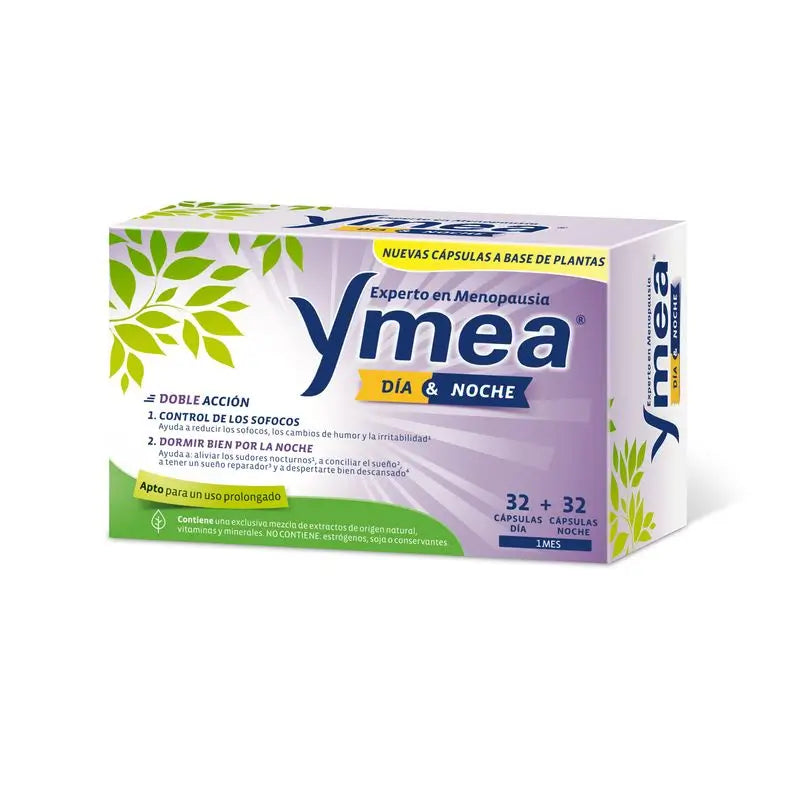 Ymea Day&Night Double Action Menopause 32+32 capsules