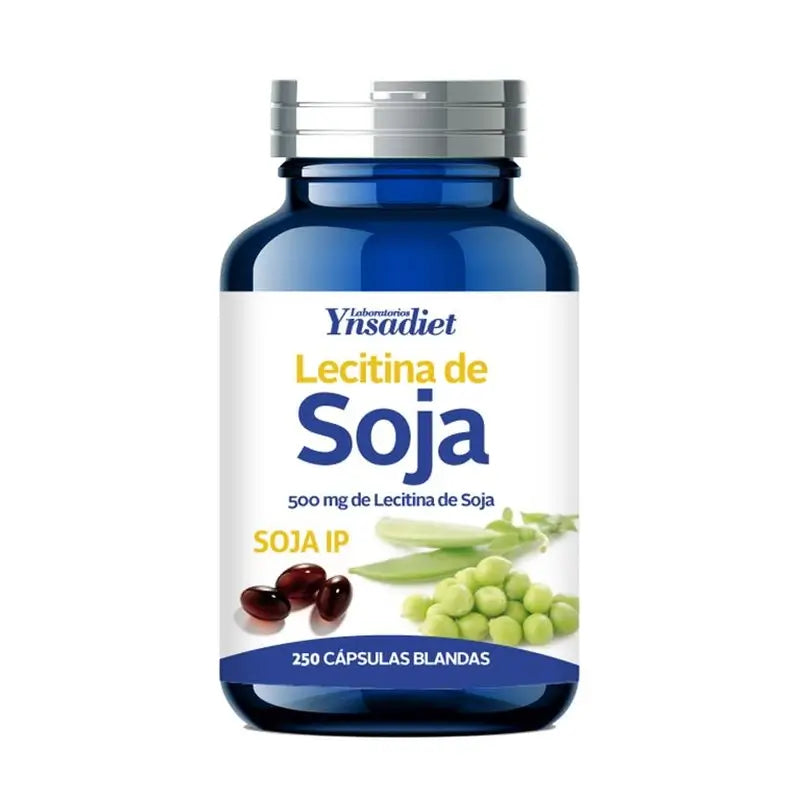 Ynsadiet Soijalesitiini 500 mg, 250 kapselia