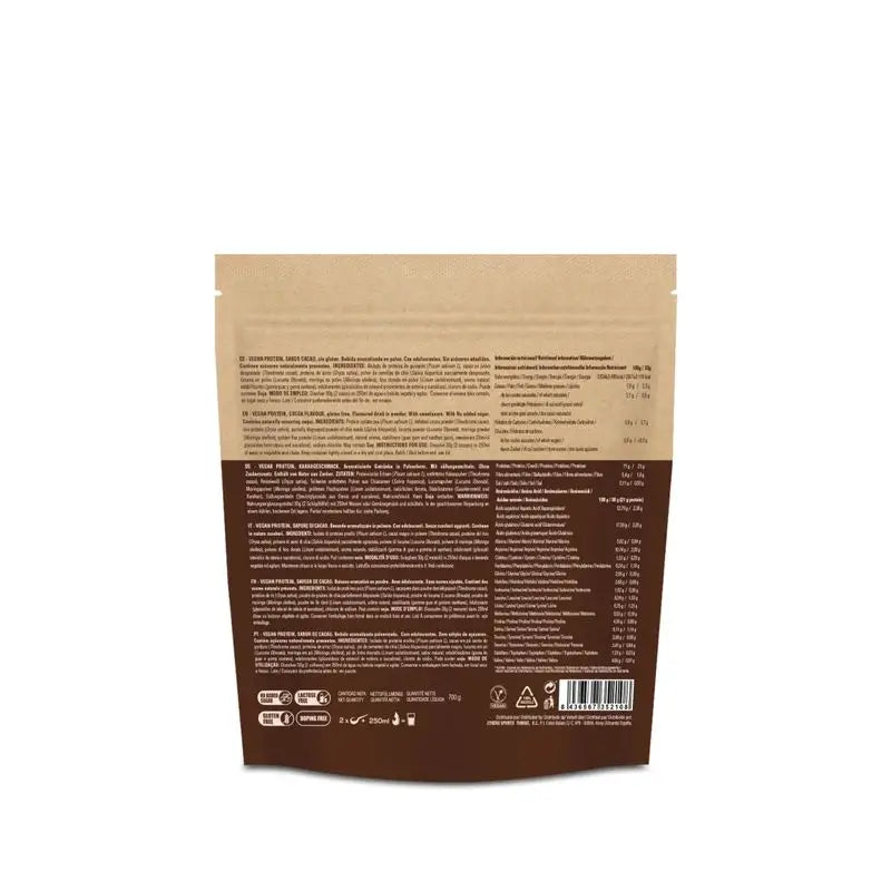 226Ers Vegan Protein 700  Vegaaninen proteiinijauhe, suklaa, 700 g
