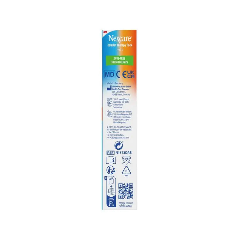 3M Nexcare ColdHot Therapy Pack -mini-kylmä-/lämpöpakkaus 10 x 10 cm, 1 kpl