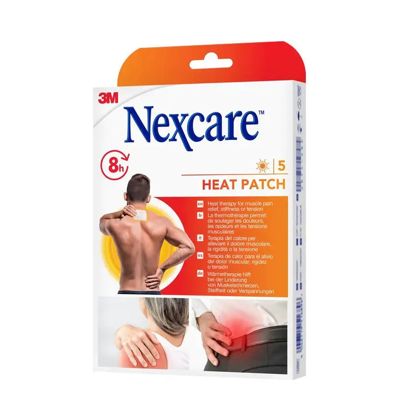 3M Nexcare lämpölaastari 9,5 x 13 cm, 5 kpl