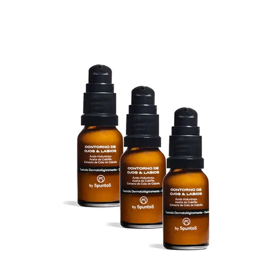 5Punto5 Silmä- ja huulivoide kypsälle iholle 15 ml, 3 kpl:n pakkaus