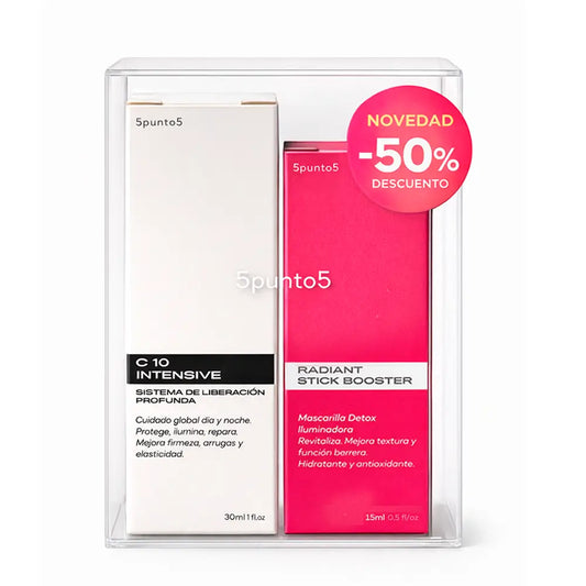 5Punto5 C-10 Intensive + Skin Radiant Booster -erikoispaketti, pakkaus 2