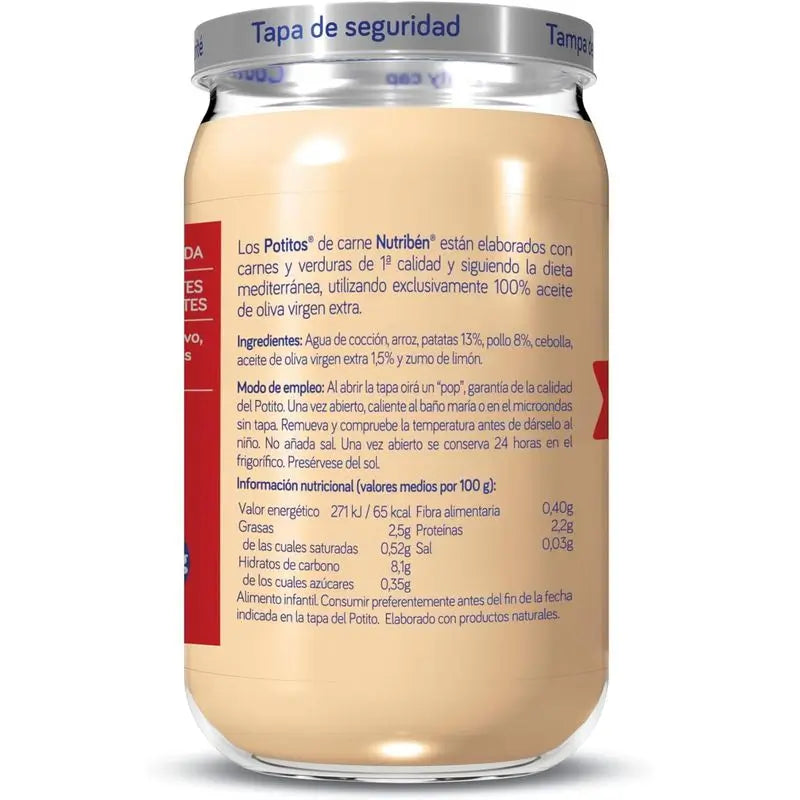 Nutriben Potito – Kanaa ja perunoita 6 x 235 g