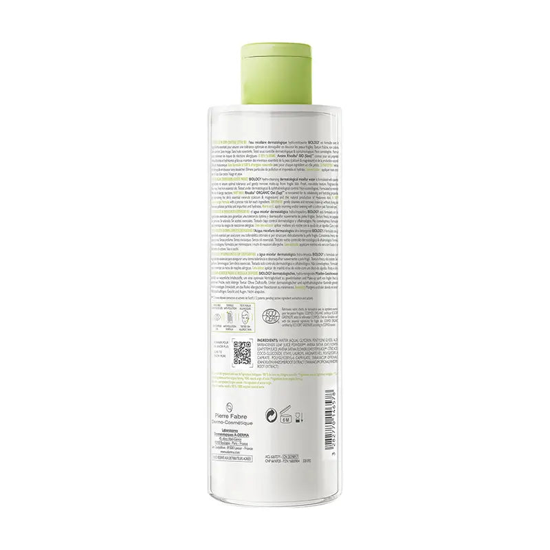 A-Derma Biology dermatologinen misellivesi 400 ml