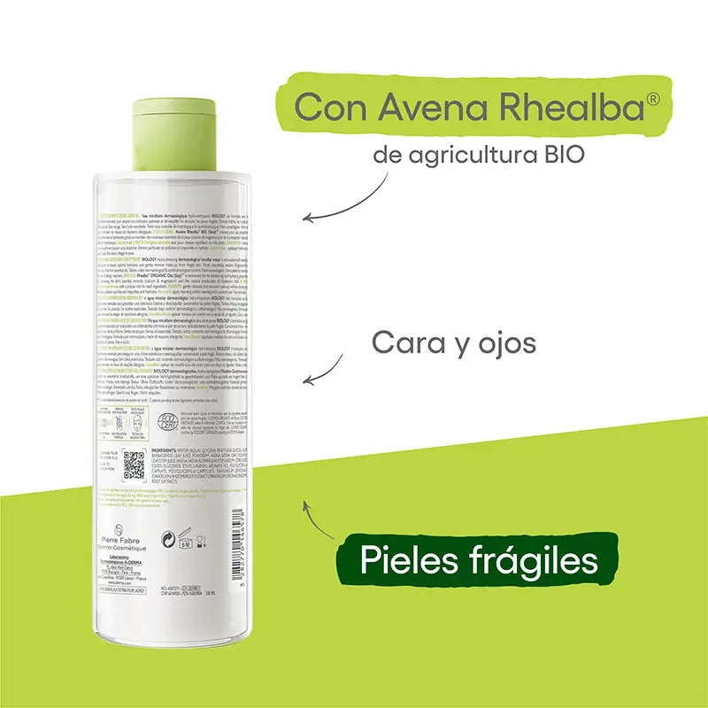 A-Derma Biology dermatologinen misellivesi 400 ml