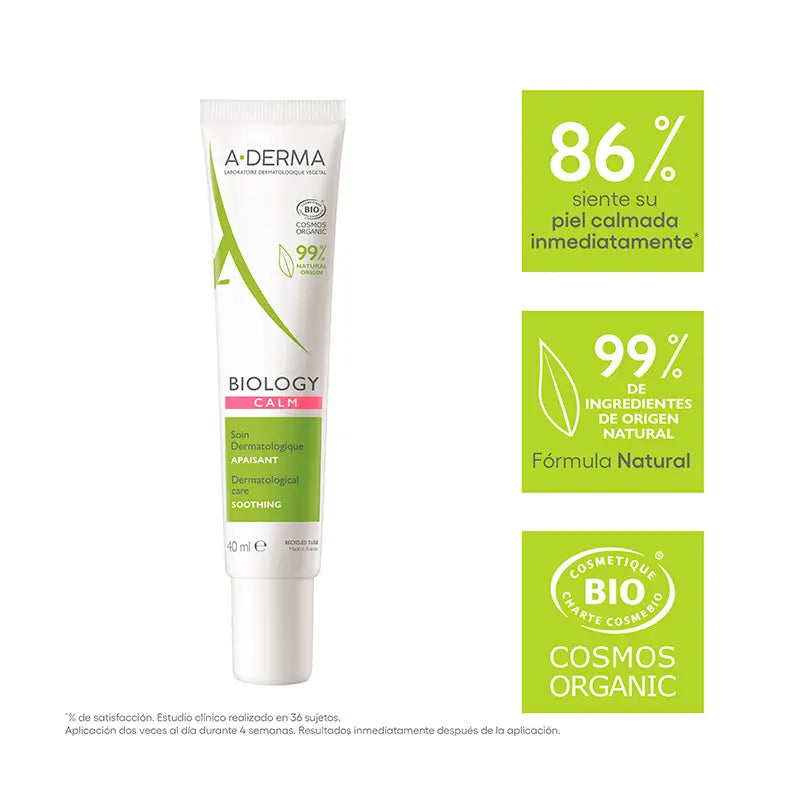 A-Derma Biology Rauhoittava ihonhoito 40 ml