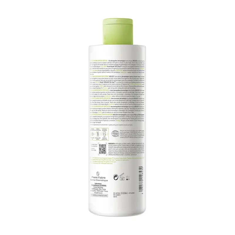 A-Derma Biology dermatologinen meikinpoistoaine 400 ml