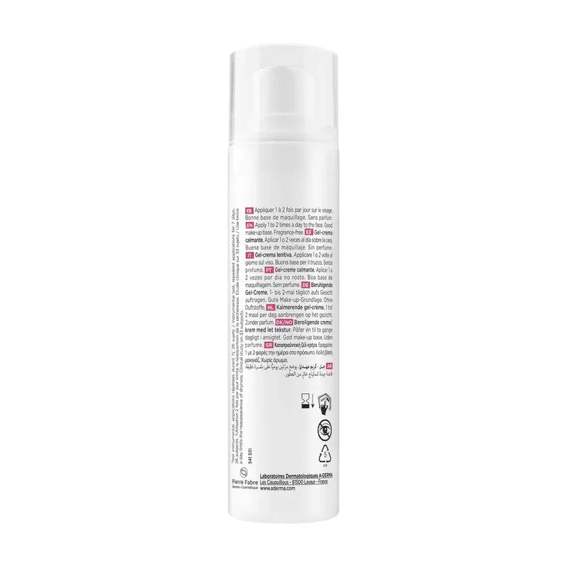 A-Derma Exomega rauhoittava kasvojen geelivoide, 40 ml