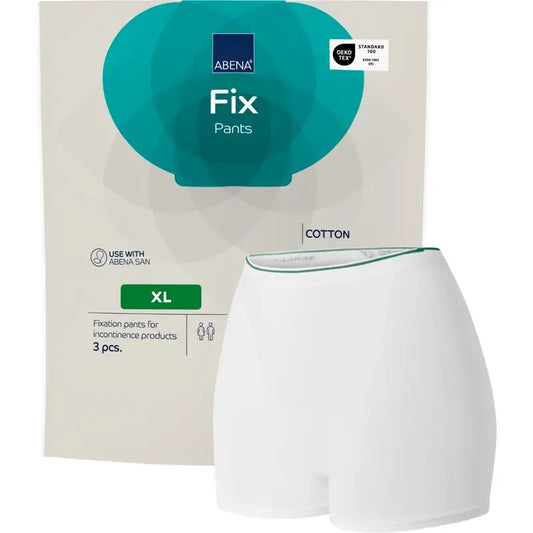 Abena Fix -puuvillaiset kiinnityshousut, koko XL, 10 kpl