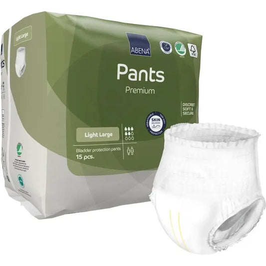 Abena Pants Premium Light, koko L, 15 kpl
