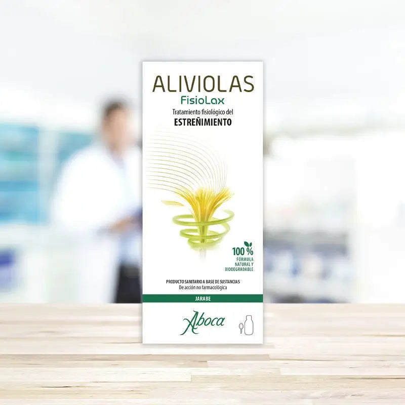 Aboca Aliviolas Fisiolax -siirappi ummetukseen, 180 g