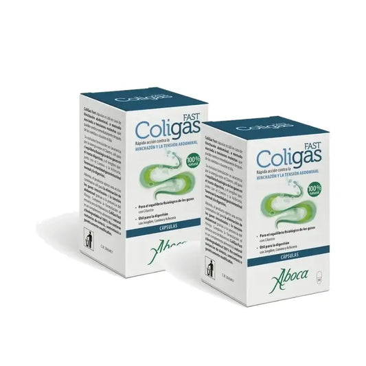 Aboca Coligas Fast, 30 kapselia, 2 pakkausta