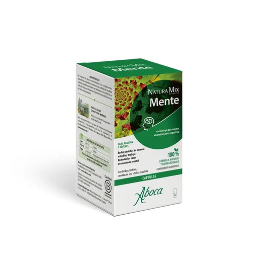 Aboca Natura Mix Advanced Mente, 50 kapselia