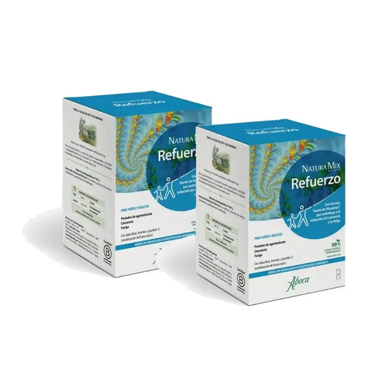 Aboca Natura Mix Advanced Refuerzo, 28 pussia, 2 pakkausta