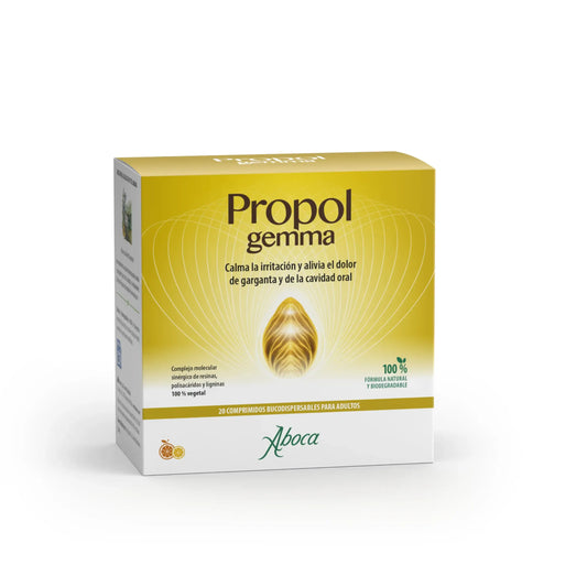 Aboca Propolgemma Aikuisille – Pakkaus, 20 tablettia