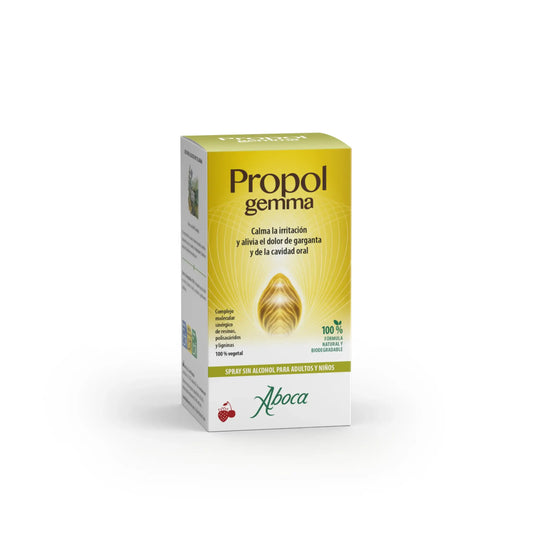 Aboca Propolgemma -spray, ei sisällä alkoholia – pullo, 30 ml
