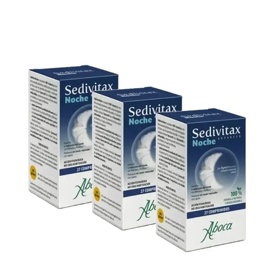 Aboca Sedivitax Noche Advanced, 27 tablettia, 3 pakkausta