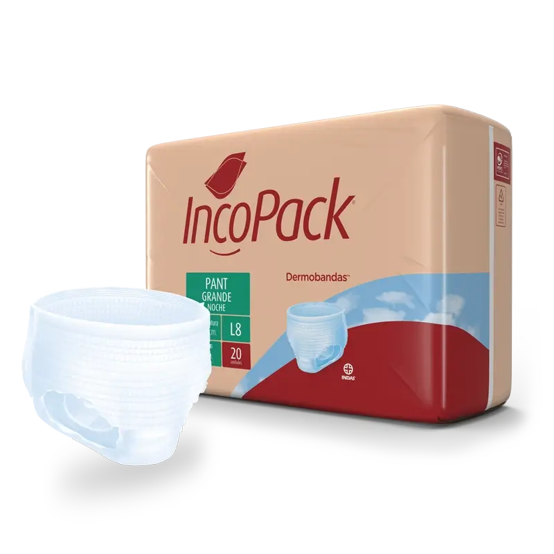Incopack yövaipat, koko L, 80 kpl
