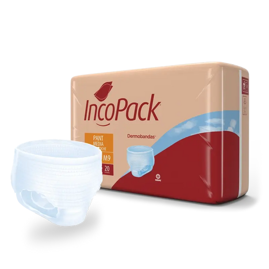 Incopack Supernoche -vaippahousut, keskikoko, 80 kpl