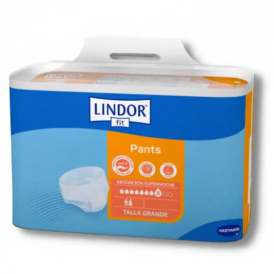 Lindor Fit Pants Super Noche -vaipat, koko L, 80 kpl