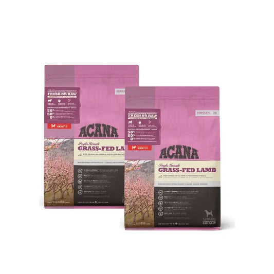 Acana Adult Singles Grass-Fed 2 kg koiranruoka, 2 kpl:n pakkaus