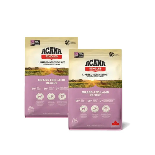 Acana Adult Singles Grass-Fed 2 kg koiranruoka, 2 kpl:n pakkaus