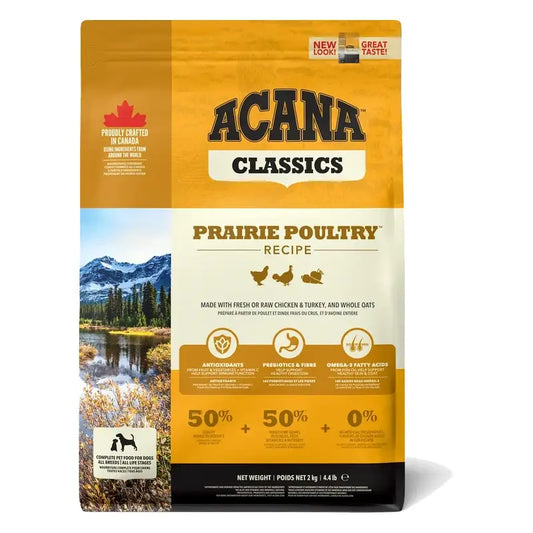 Acana Canine Adult Classics Prairie Poultry 2 kg koiranruoka