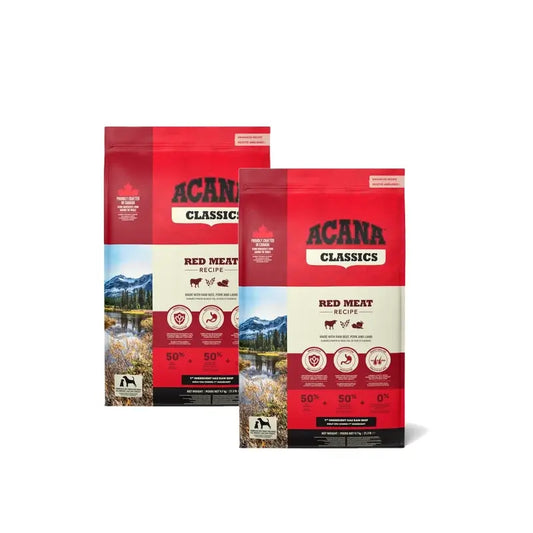 Acana Canine Adult Classics Red 9,7 kg  koiranruoka, 2 kpl:n pakkaus