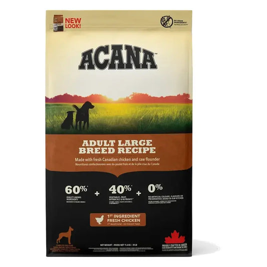 Acana Canine Adult Heritage -suurikokoisille roduille 11,4 kg  koiranruoka