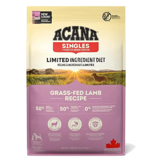 Acana Canine Adult Singles Grass Fed 6 kg  koiranruoka